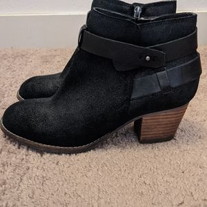 Black Suede Ankle Boots
